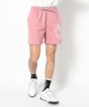 PINK モデル:身長181cm,チェスト98cm,ウエスト76cm,ヒップ92cm,着用サイズL