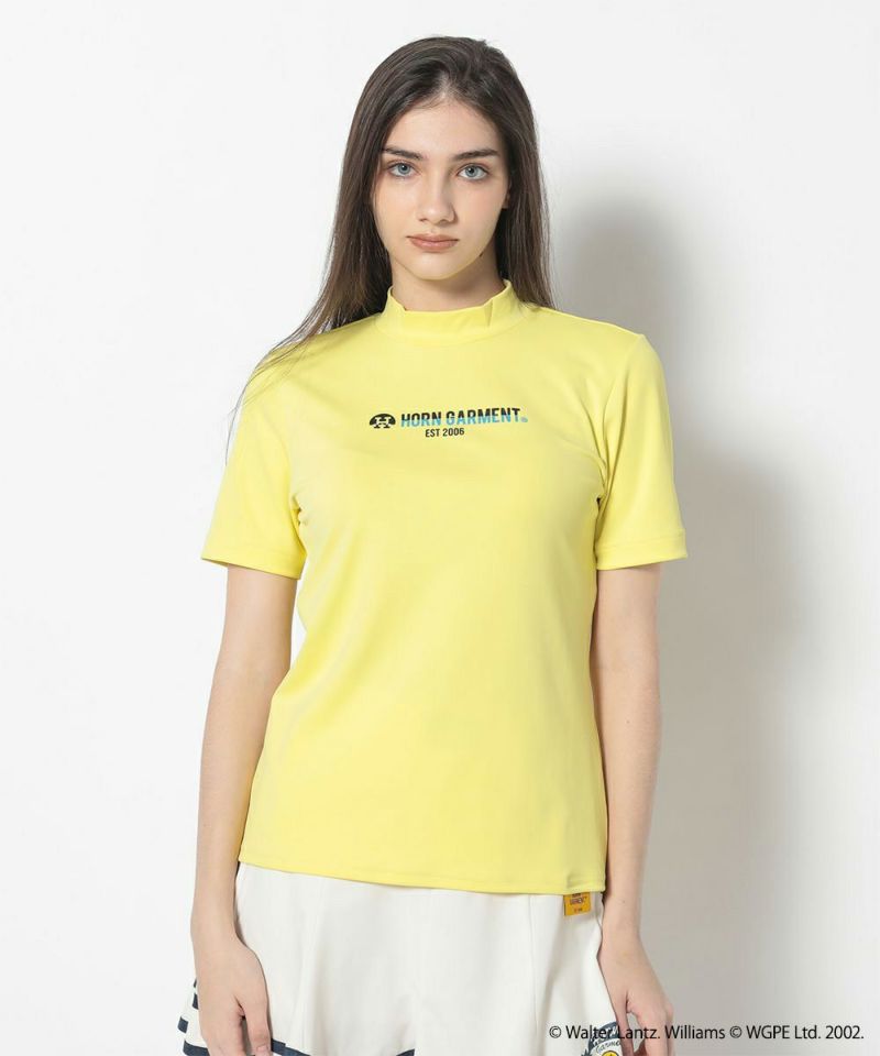 YELLOW モデル:身長175cm,バスト81cm,ウエスト60cm,ヒップ88cm, 着用サイズ：M