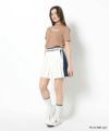 BEIGE モデル:身長168cm,バスト80cm,ウエスト57cm,ヒップ89cm,着用サイズM