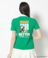 GREEN モデル:身長175cm,バスト81cm,ウエスト60cm,ヒップ88cm, 着用サイズ：M