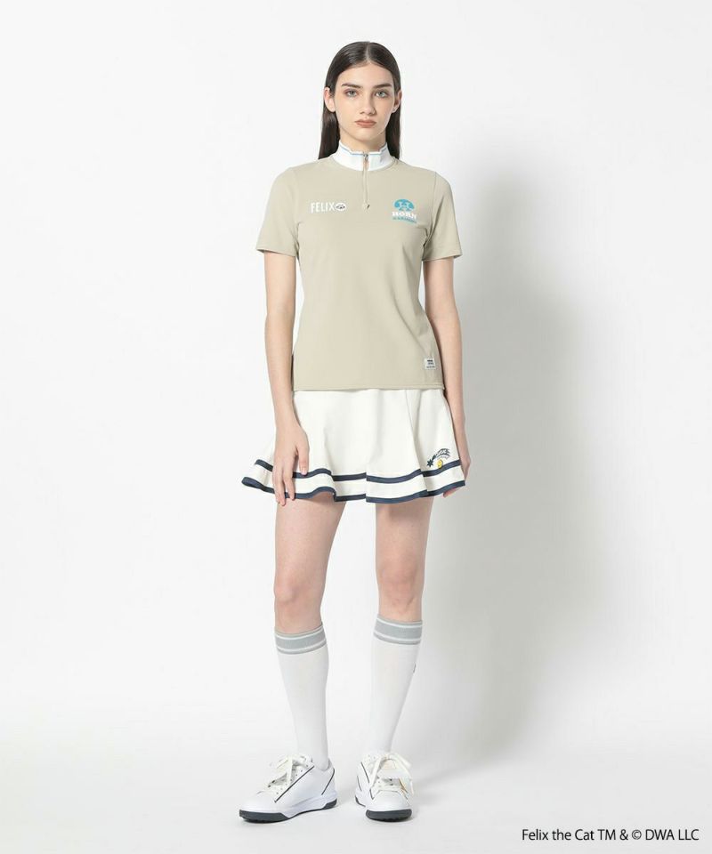 BEIGE モデル:身長175cm,バスト81cm,ウエスト60cm,ヒップ88cm, 着用サイズ：M