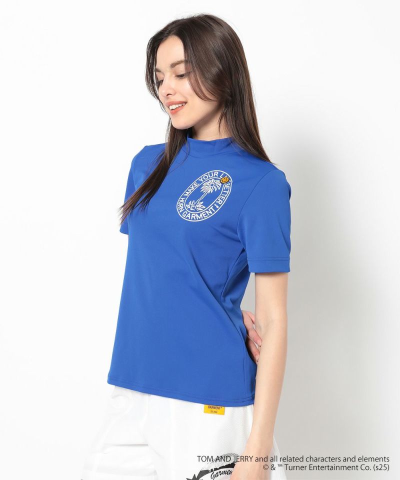 BLUE モデル:身長168cm,バスト80cm,ウエスト57cm,ヒップ89cm,着用サイズM 
