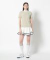 WHITE モデル:身長175cm,バスト81cm,ウエスト60cm,ヒップ88cm, 着用サイズ：M