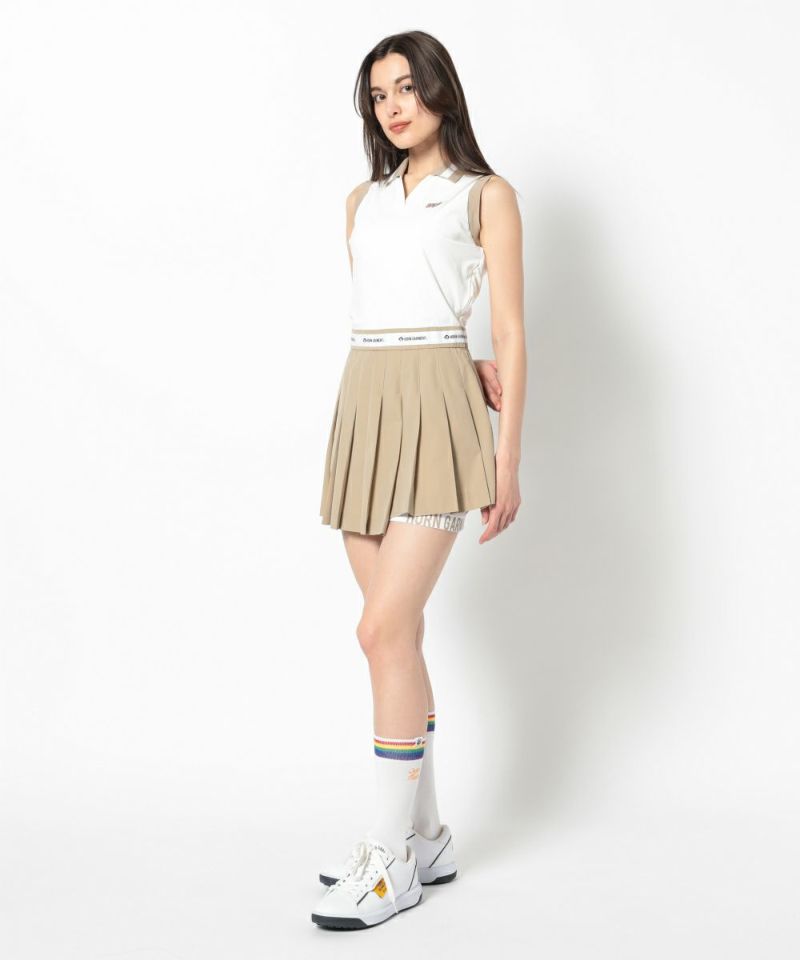 BEIGE モデル:身長168cm,バスト80cm,ウエスト57cm,ヒップ89cm,着用サイズM
