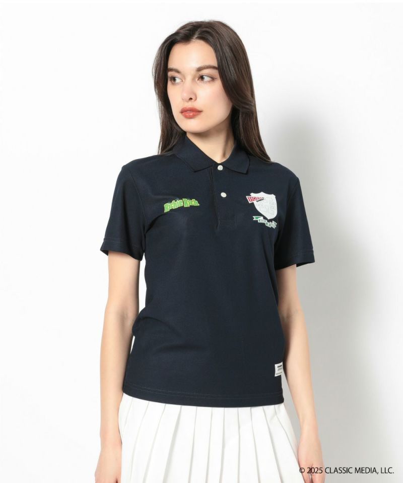 NAVY モデル:身長168cm,バスト80cm,ウエスト57cm,ヒップ89cm,着用サイズM