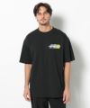 BLACK モデル:身長185cm,チェスト95cm,ウエスト75cm,ヒップ94cm,着用サイズL