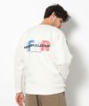 OFF.WHITE モデル:身長185cm,チェスト95cm,ウエスト75cm,ヒップ94cm,着用サイズL