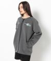 GREYモデル:身長168cm,バスト80cm,ウエスト57cm,ヒップ89cm,着用サイズL