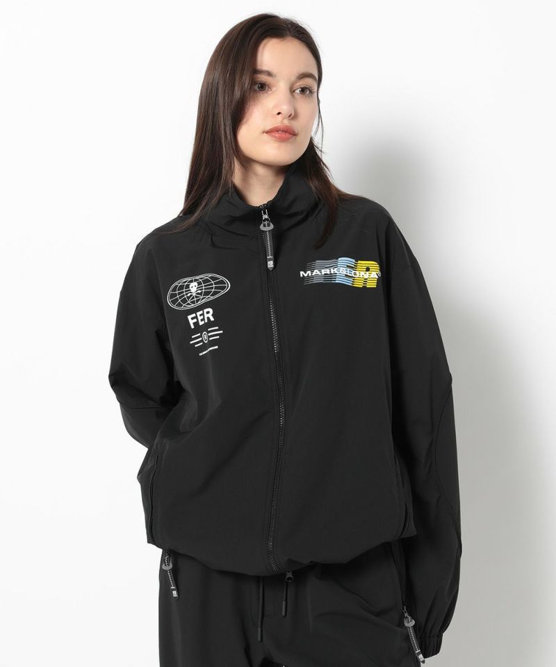 Contour Piped Stand Collar Jacket