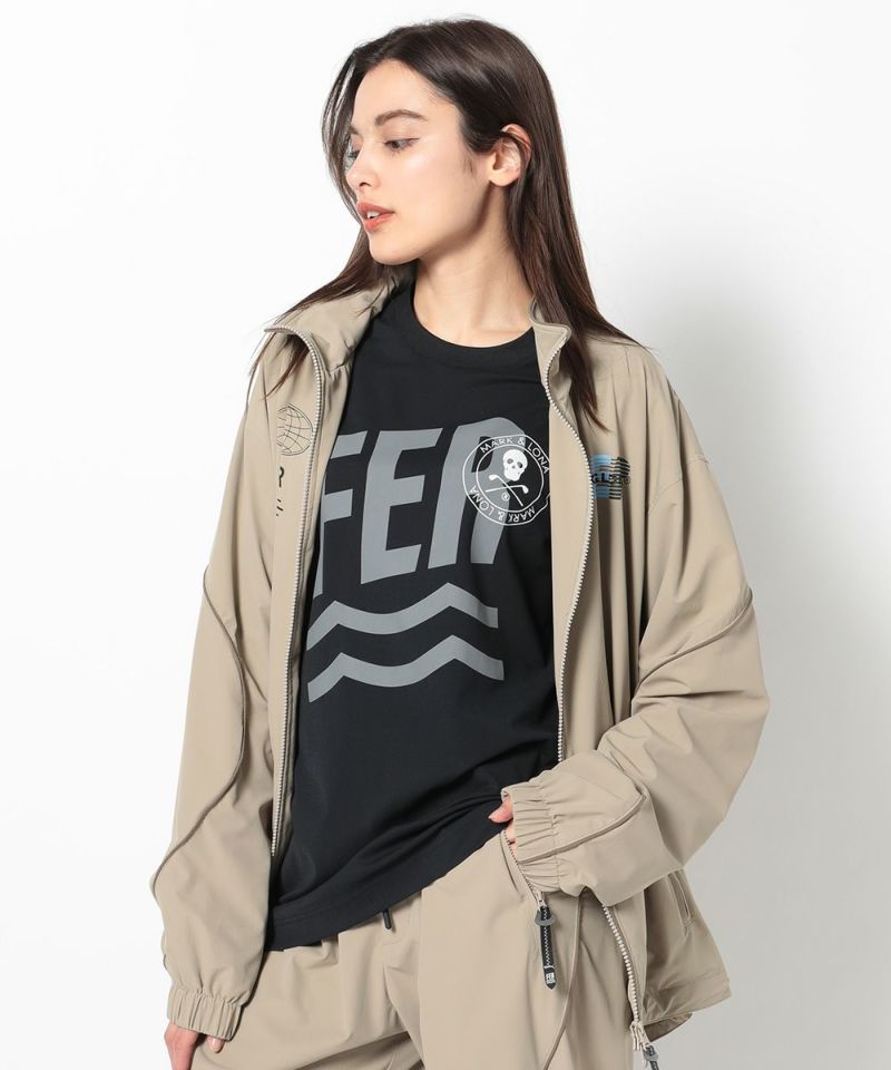 BEIGE モデル:身長168cm,バスト80cm,ウエスト57cm,ヒップ89cm,着用サイズL