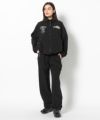 BLACK モデル:身長168cm,バスト80cm,ウエスト57cm,ヒップ89cm,着用サイズL