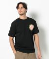 BLACK モデル:身長185cm,チェスト95cm,ウエスト75cm,ヒップ94cm,着用サイズL
