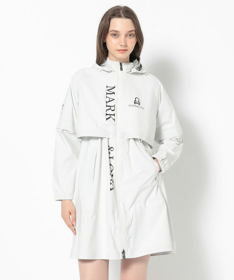 WHITE モデル:身長172cm,バスト81cm,ウエスト57cm,ヒップ88cm, 着用サイズ：M