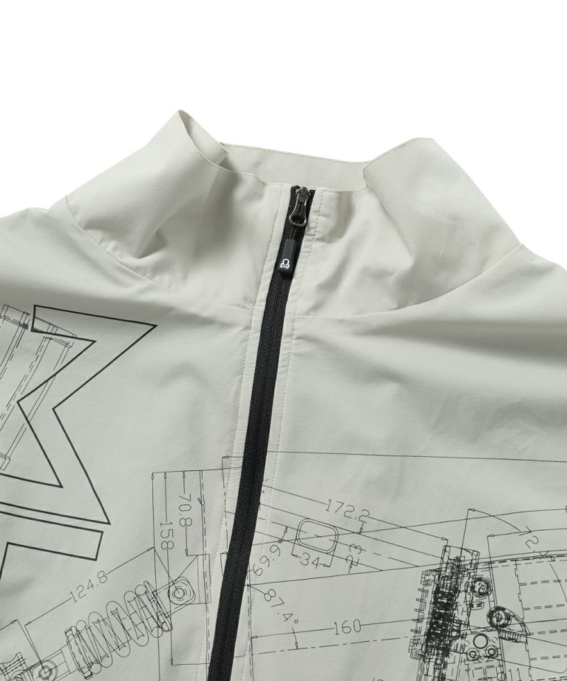 Destination Half-Zip Nylon Blouson | MEN | MARK & LONA Destination Half-Zip Nylon Blouson | MEN | MARK & LONA