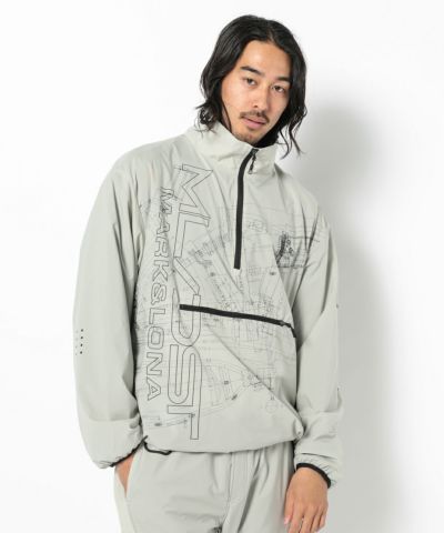 MARK&LONA フリースジップセットアップ メンズウェア