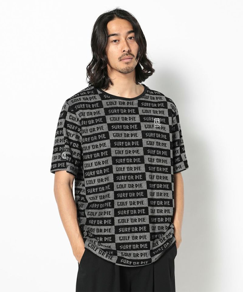 BLACK モデル:身長181cm,チェスト98cm,ウエスト76cm,ヒップ92cm,着用サイズL