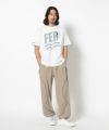 WHITE モデル:身長181cm,チェスト98cm,ウエスト76cm,ヒップ92cm,着用サイズL 