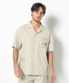 LT.GREY モデル:身長185cm,チェスト95cm,ウエスト75cm,ヒップ94cm,着用サイズL