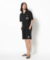 BLACK モデル:身長181cm,チェスト98cm,ウエスト76cm,ヒップ92cm,着用サイズL 