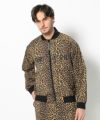 LEOPARD モデル:身長185cm,チェスト95cm,ウエスト75cm,ヒップ94cm,着用サイズL