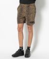 LEOPARD モデル:身長185cm,チェスト95cm,ウエスト75cm,ヒップ94cm,着用サイズL