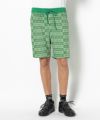 GREEN モデル:身長185cm,チェスト95cm,ウエスト75cm,ヒップ94cm,着用サイズL