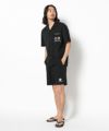 BLACK モデル:身長181cm,チェスト98cm,ウエスト76cm,ヒップ92cm,着用サイズL