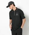 BLACK モデル:身長185cm,チェスト95cm,ウエスト75cm,ヒップ94cm,着用サイズM
