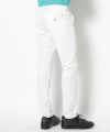 WHITE モデル:身長185cm,チェスト95cm,ウエスト75cm,ヒップ94cm,着用サイズM