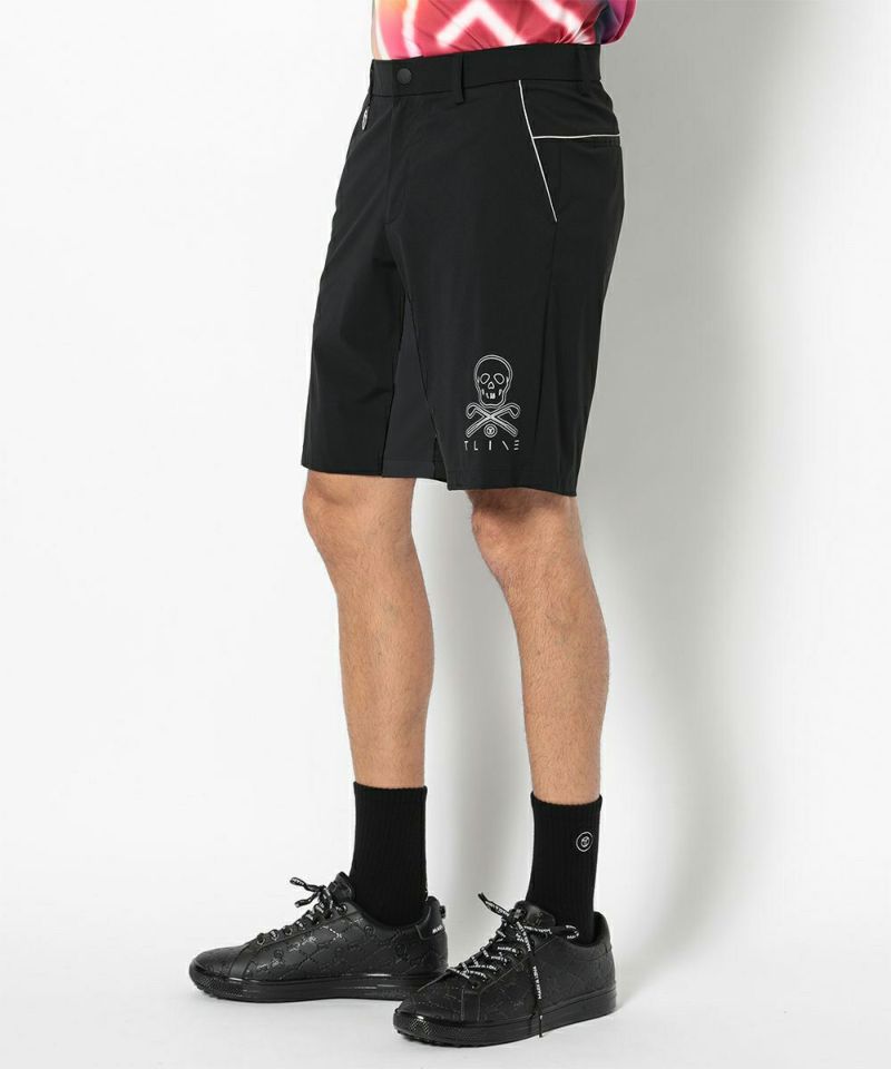 BLACK モデル:身長185cm,チェスト95cm,ウエスト75cm,ヒップ94cm,着用サイズM