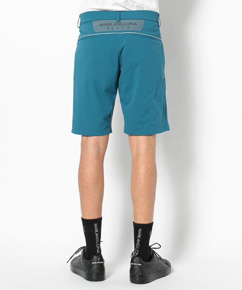 TURQUOISE モデル:身長185cm,チェスト95cm,ウエスト75cm,ヒップ94cm,着用サイズM