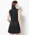 BLACK モデル:身長172cm,バスト81cm,ウエスト57cm,ヒップ88cm, 着用サイズS