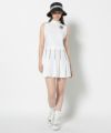 WHITE モデル:身長172cm,バスト81cm,ウエスト57cm,ヒップ88cm, 着用サイズS