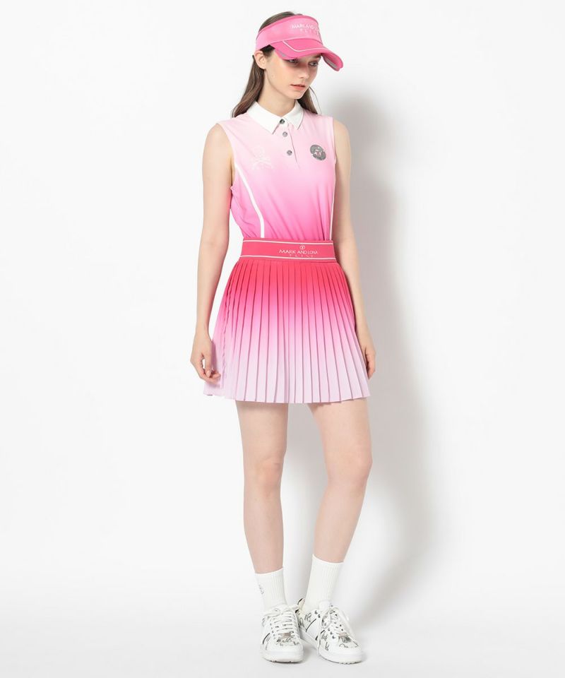 PINK モデル:身長172cm,バスト81cm,ウエスト57cm,ヒップ88cm, 着用サイズS