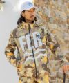 BEIGE モデル:身長181cm,チェスト98cm,ウエスト76cm,ヒップ92cm,着用サイズL