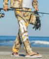 BEIGE モデル:身長181cm,チェスト98cm,ウエスト76cm,ヒップ92cm,着用サイズL