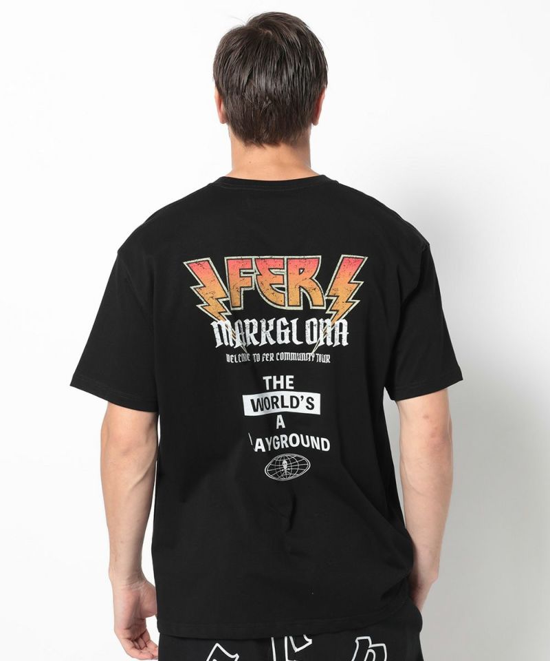 MARK & LONA FER ブラックTシャツ サイズM MARK & LONA FER ブラックTシャツ サイズM - メルカリ