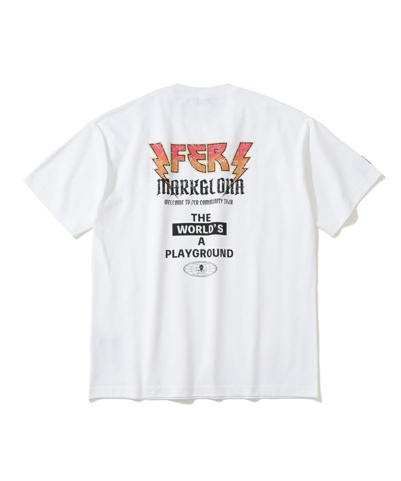 MARK & LONA FERシリーズ Tシャツ ホワイト サイズM アンバサダー着用の最新コレクションFER第2弾登場！MARK & LONA